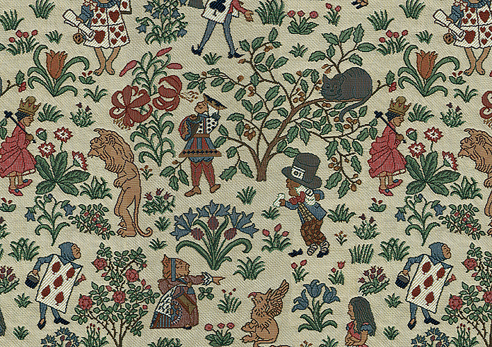 Memory Lane, Alice In Wonderland - Made to Measure Curtains - Image 8
